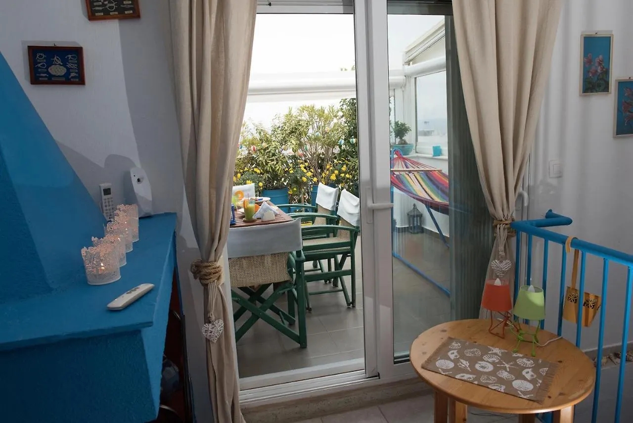 Dandy Villas Nea Kallikratia Sea View Loft - Open Up Roof - Down Town Nea Kallikrateia 公寓